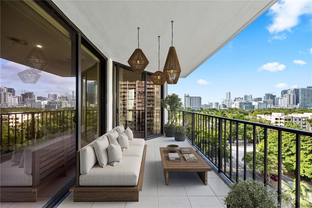 Staged Balcony picture