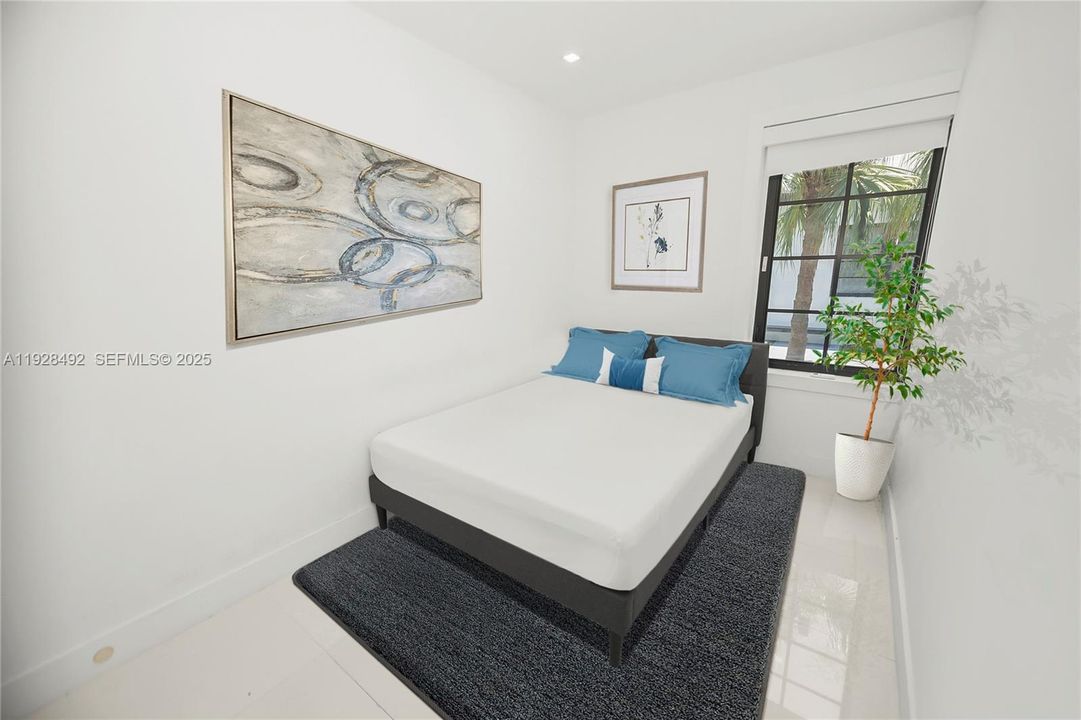 Guest Bedroom View from Entryway