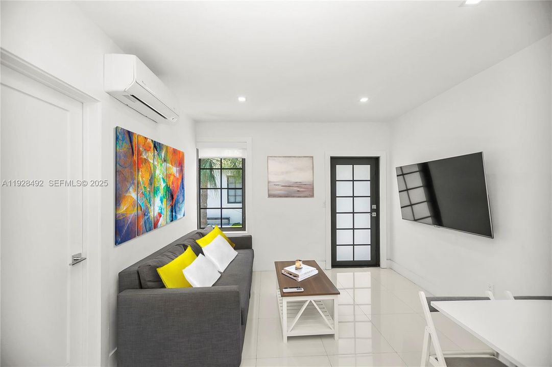 Living Room View from Kitchen Entryway