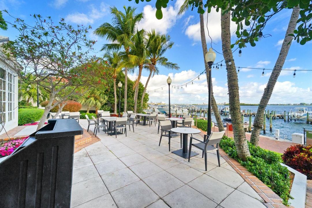 Waterfront restaurant