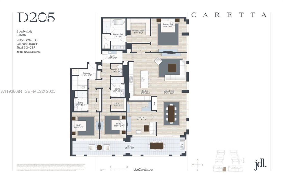 For Sale: $2,475,000 (3 beds, 3 baths, 2940 Square Feet)