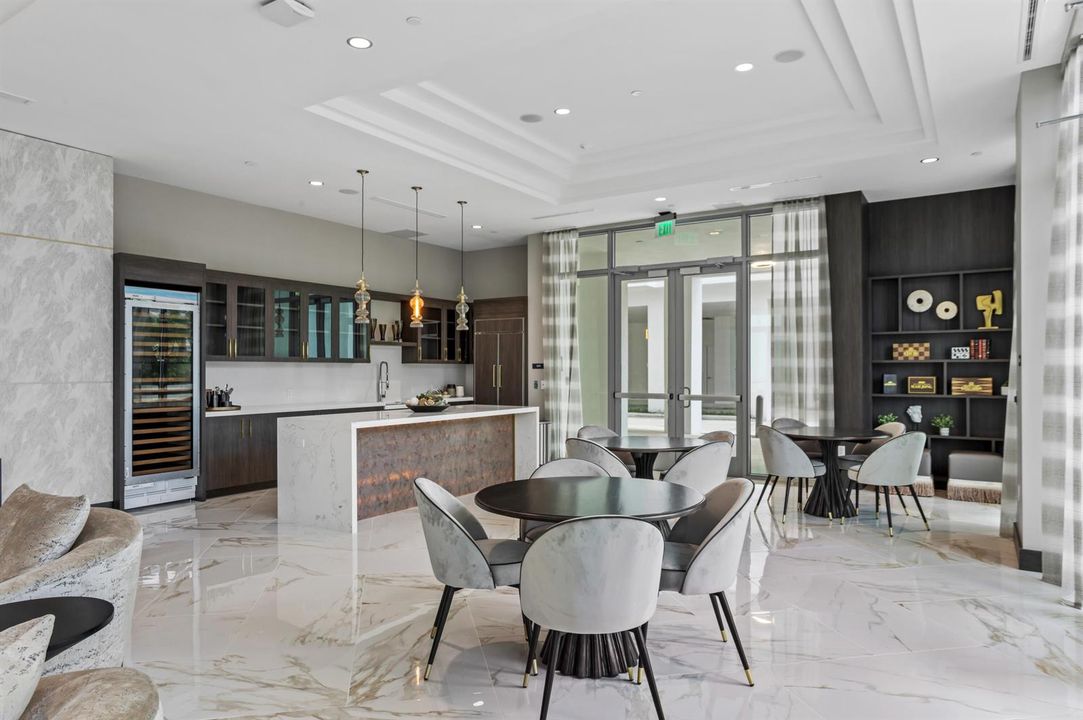 CLUB ROOM TO KITCHEN