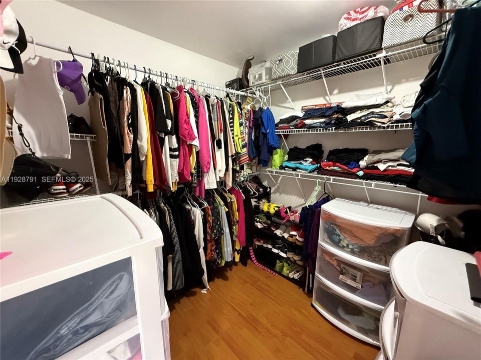 Huge walking closet