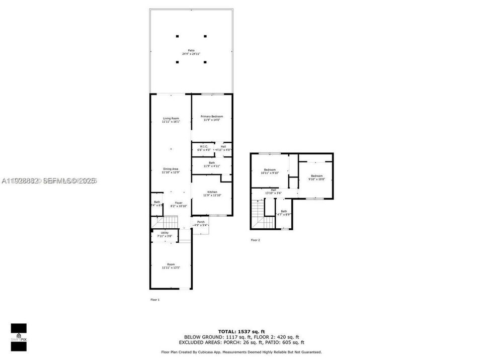 For Rent: $3,500 (3 beds, 2 baths, 1491 Square Feet)