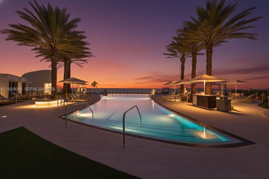 Dive into the serene beauty of your stunning zero edge pool