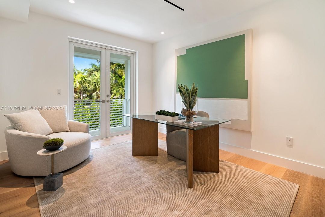 Upstairs Office or Fitness Room