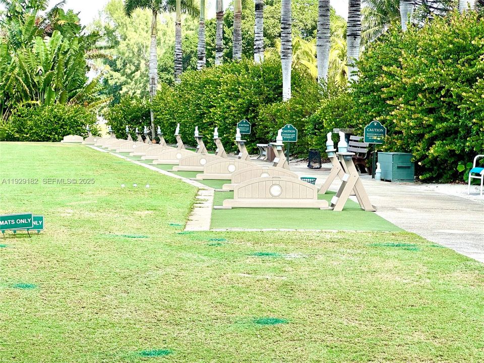 Putting Practice Area