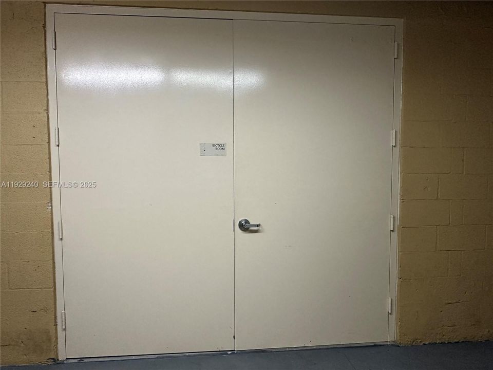 Room to keep your bicycles on the First Floor of the Building