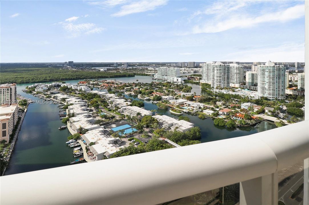 Expansive West Terrace