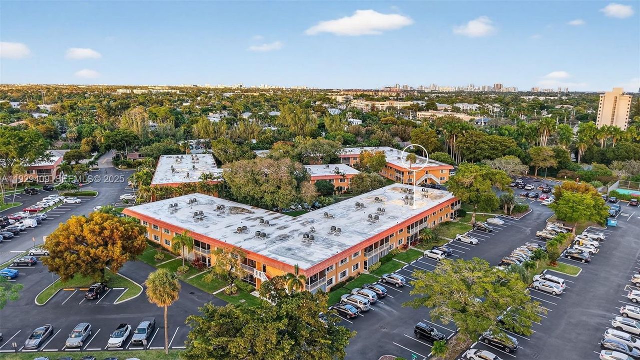View toward Beach condos!