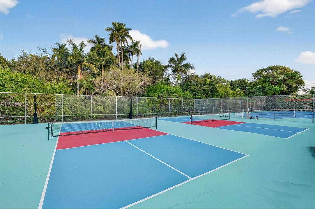 Pickleball courts