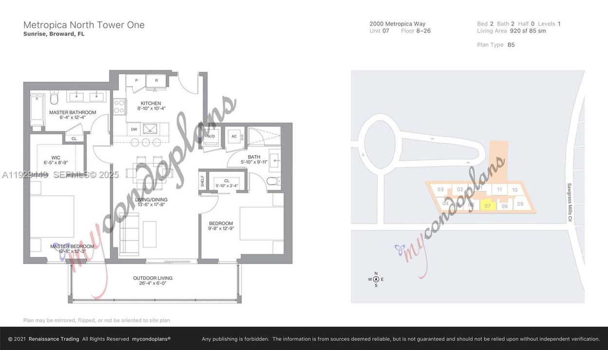 For Rent: $2,950 (2 beds, 2 baths, 920 Square Feet)