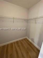 Walk-in Closet Master Bedroom