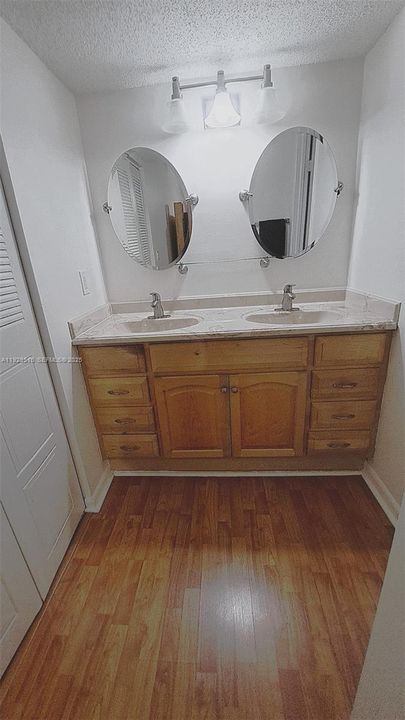 MASTER BATH DOUBLE SINK