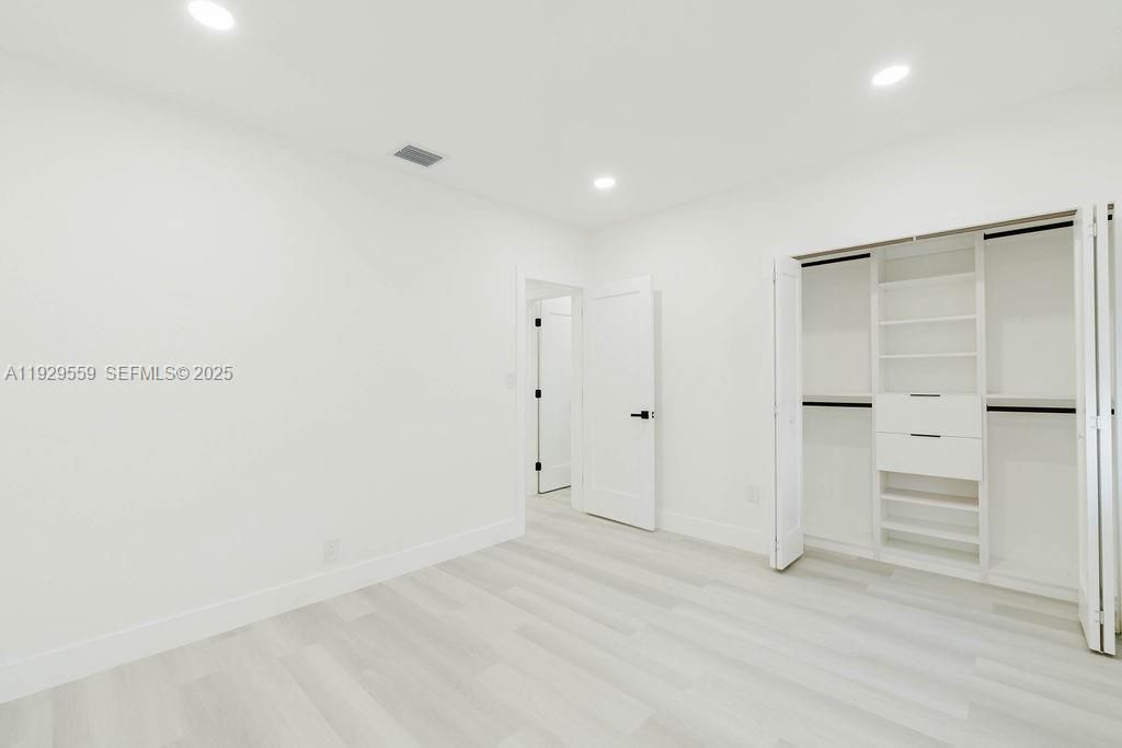 Third Bedroom and Closet