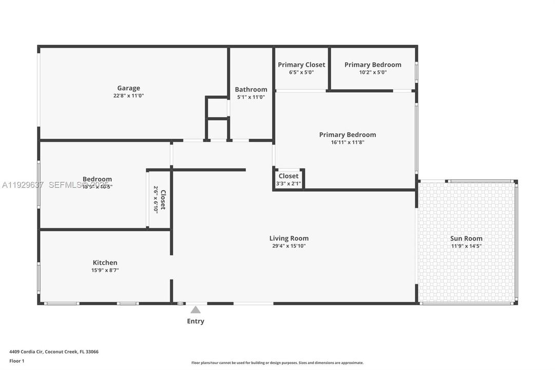 For Sale: $379,900 (2 beds, 2 baths, 1403 Square Feet)