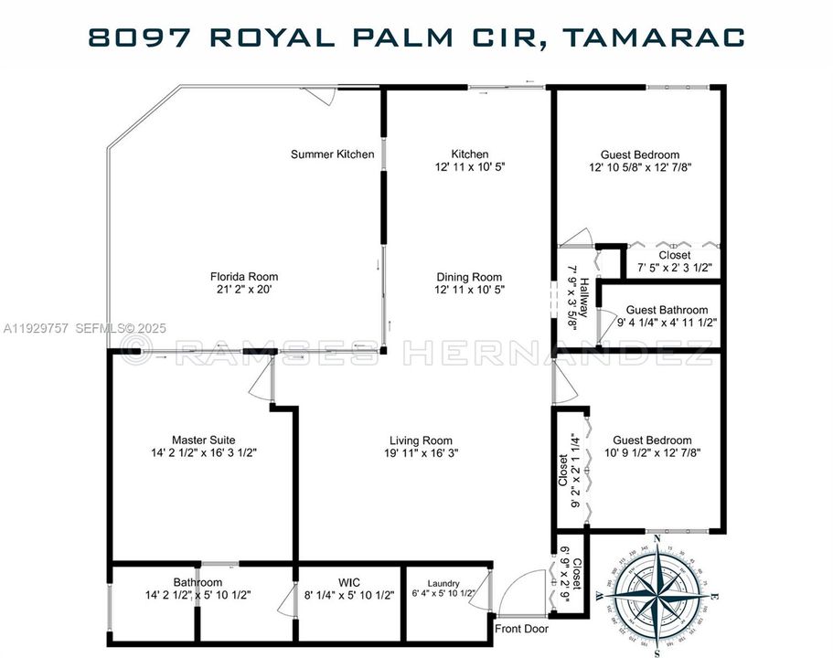 待售: $490,000 (3 贝兹, 2 浴室, 2076 平方英尺)