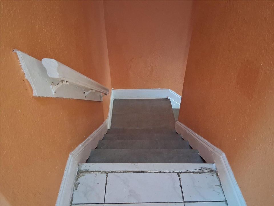 Second Floor first step