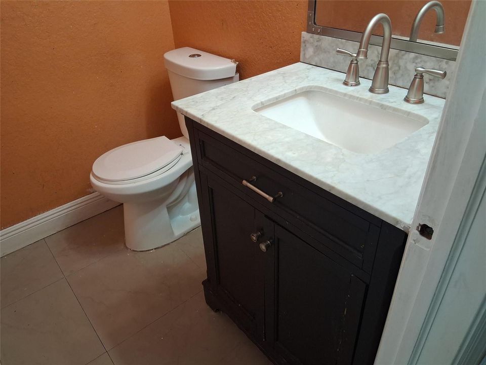 Half Bath down stair