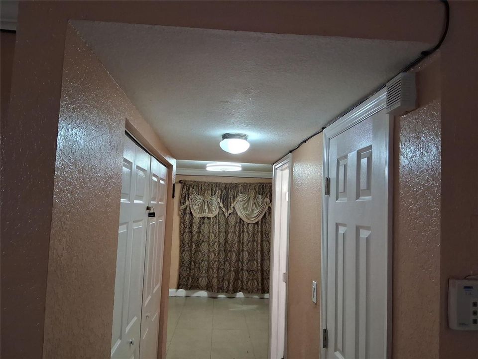 Dining room back wall