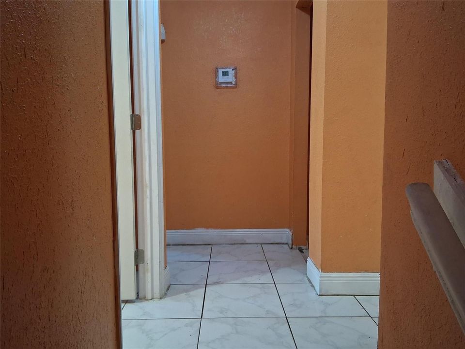 Hallway to the A/C Thermostar