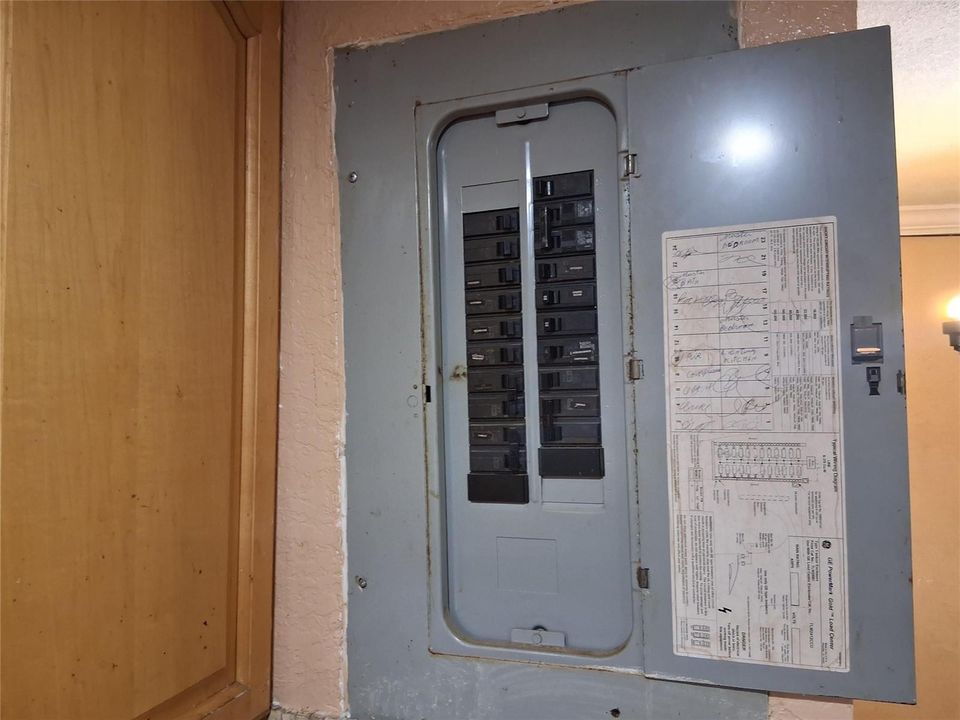 update electrical panel