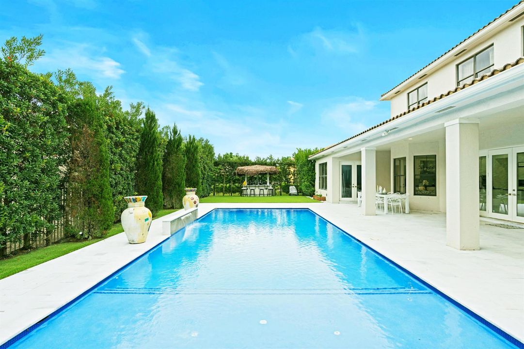 40' long saltwater pool