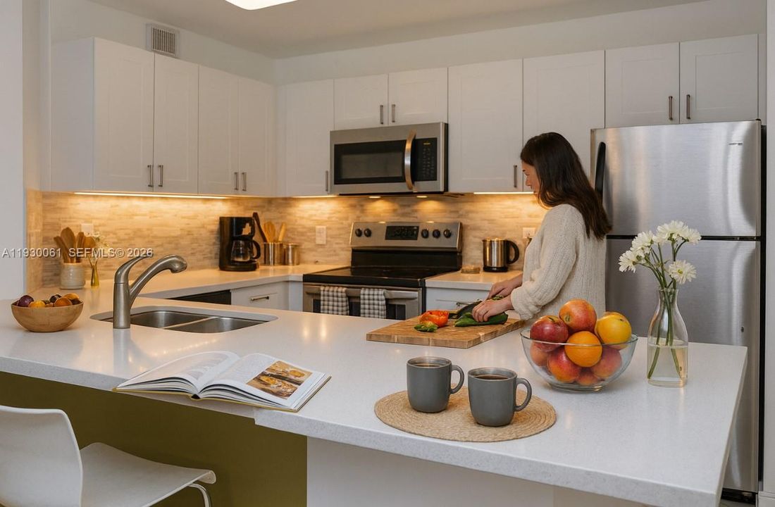 出租: $3,200 (1 贝兹, 1 浴室, 750 平方英尺)