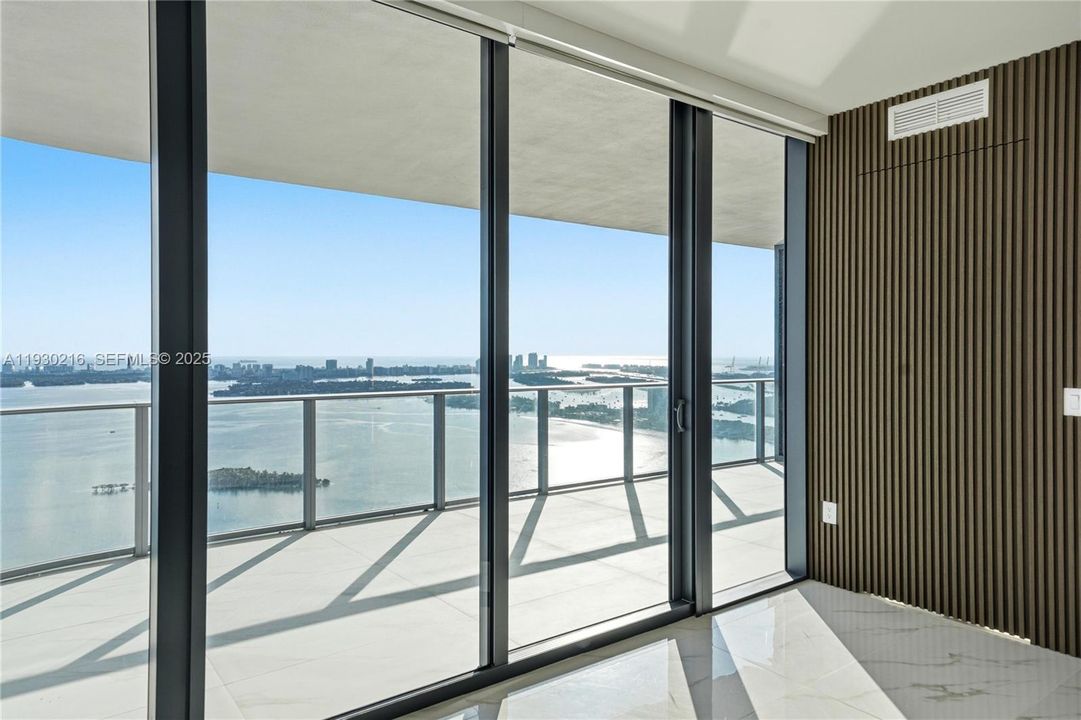 Living Room Access to Master Bedroom (hidden door)