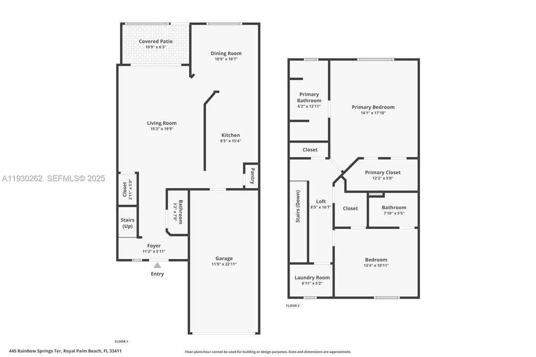 For Sale: $349,000 (2 beds, 2 baths, 1448 Square Feet)