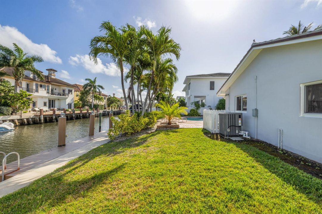 Grassy Area of Backyard