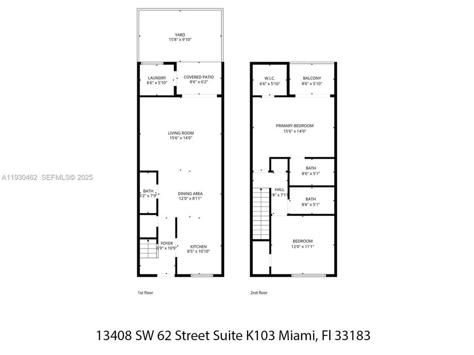 For Rent: $2,600 (2 beds, 2 baths, 1185 Square Feet)