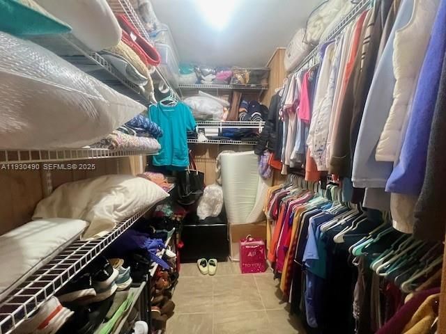 Huge Master walk in closet