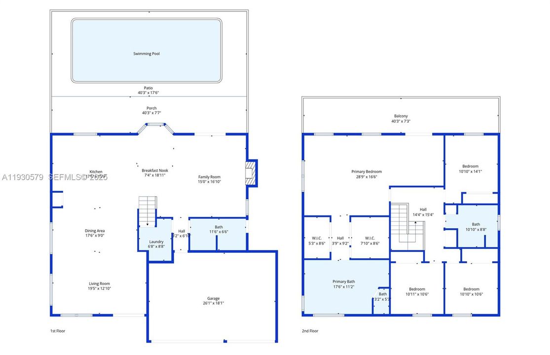 For Sale: $975,000 (4 beds, 3 baths, 2846 Square Feet)