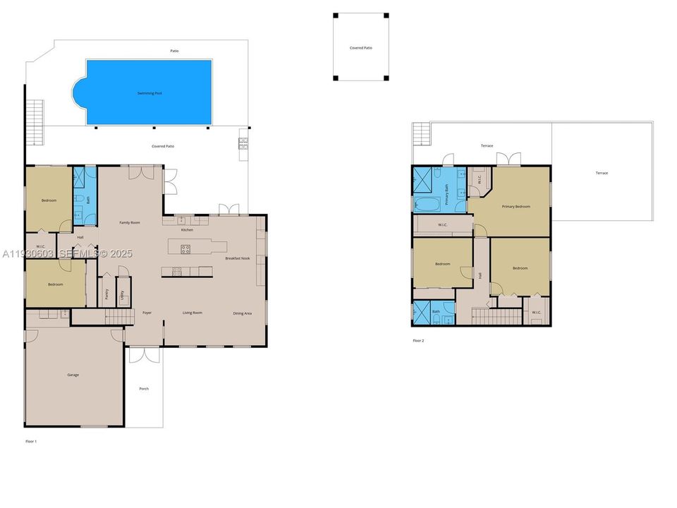 For Rent: $16,000 (5 beds, 3 baths, 3039 Square Feet)