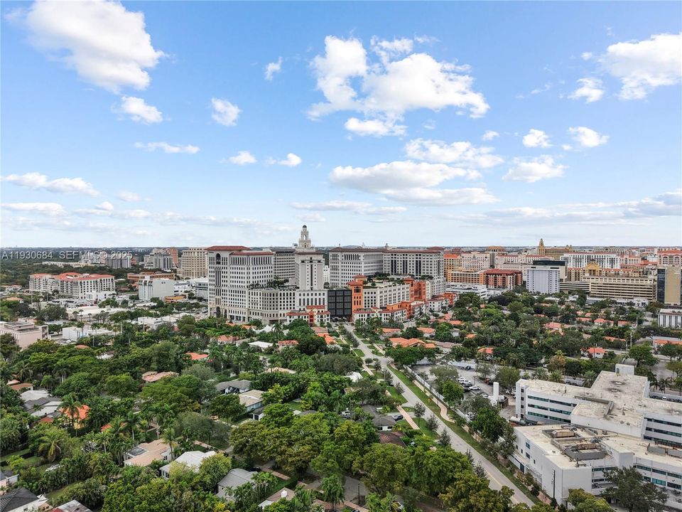 Facing North West From Building