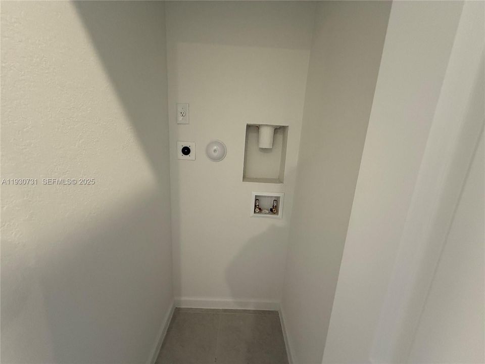 Washer & Dryer Connection