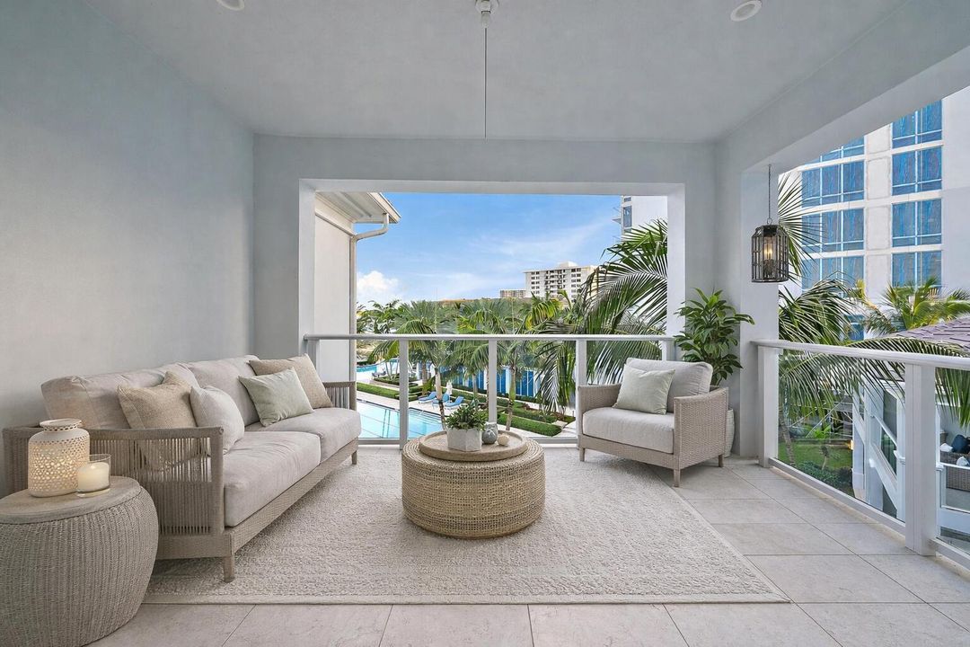 Virtual Staged Primary Balcony