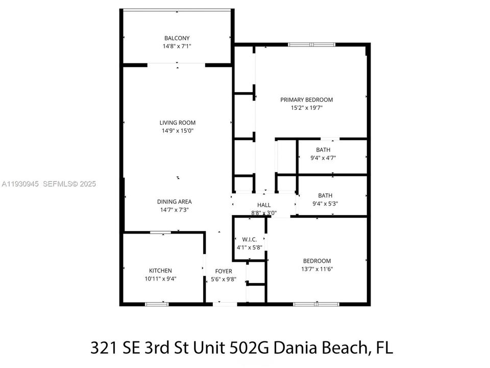 出租: $2,100 (2 贝兹, 2 浴室, 1190 平方英尺)