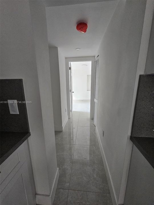 Hallway entry to Master Bedroom