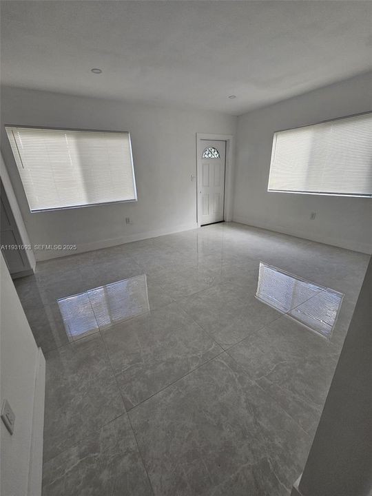 View from bedroom hallway