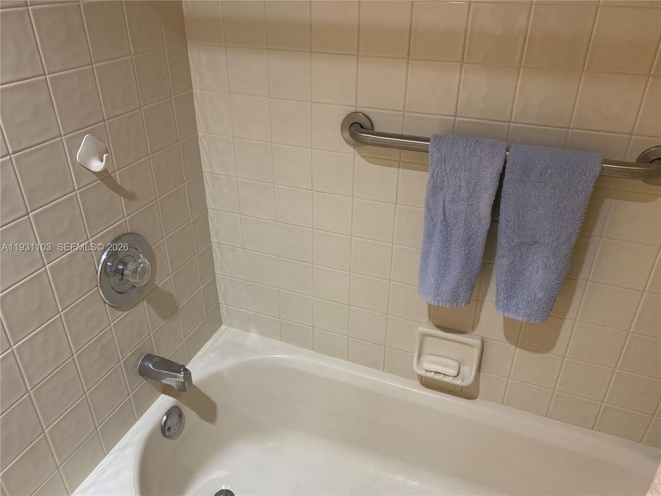 Guest Bath with Shower/Tub Combo