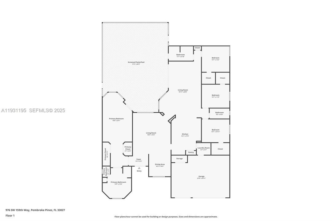 На продажу: $985,000 (4 спален, 3 ванн, 2957 Квадратных фут)