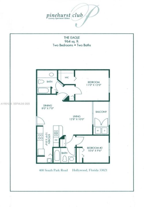 出租: $2,199 (2 贝兹, 2 浴室, 820 平方英尺)