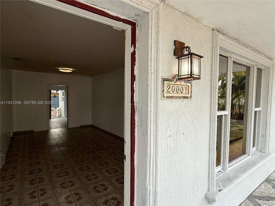 First Unit Main Entrance