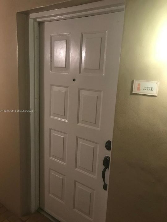 Private entrance to Studio