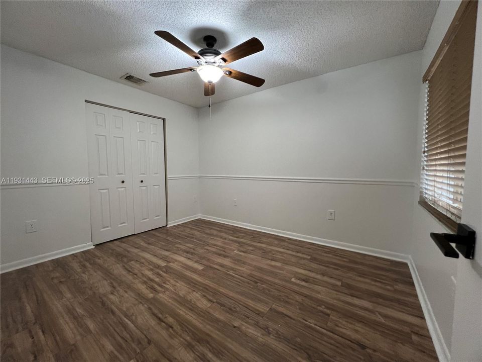 spacious 3rd bedroom