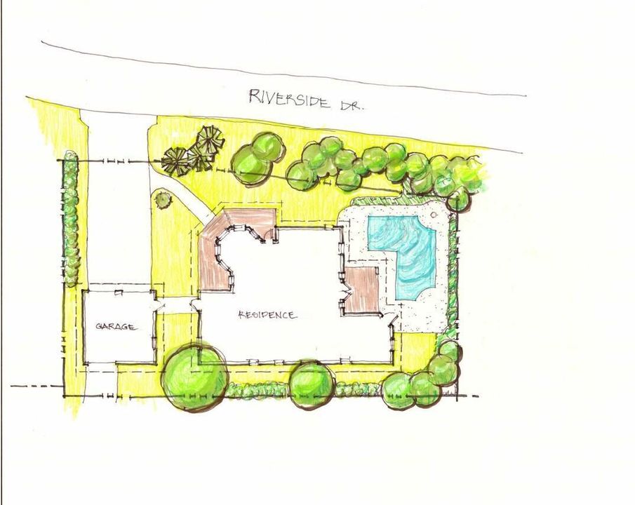 Riverside Pool Rendering