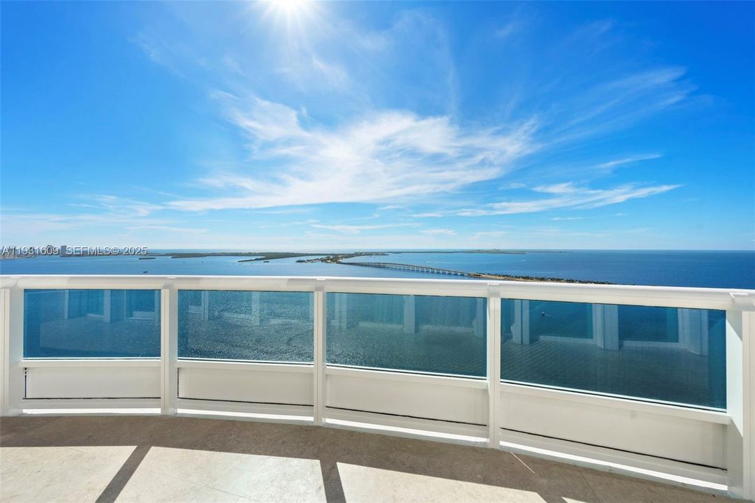 Bay & Ocean views from east balcony