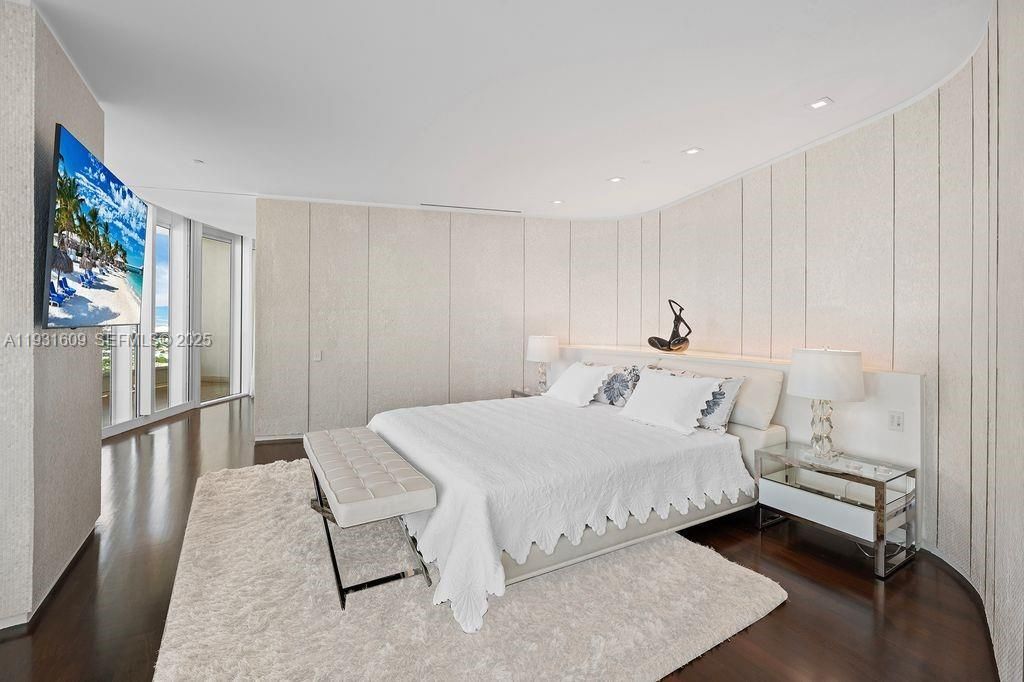 Maser Bedroom located on the upper level of the residence